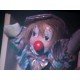 Clown pupett in a wooden box 15x20cm (by Vladimir)