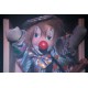 Clown pupett in a wooden box 15x20cm (by Vladimir)